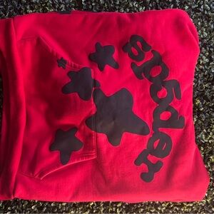 Red Sp5der hoodie size S